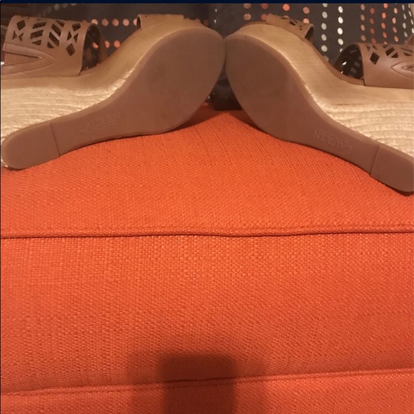 Ralph Lauren Wedges Sandals - Picture 1 of 6